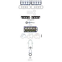 Engine Gasket Set, Overhaul, 8 Cyl 5.7L - 