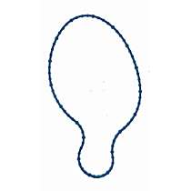 Water Pump Gasket - Direct Fit, Sold individually