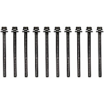 ES 71028 OE Replacement Series Cylinder Head Bolt, Set of 10