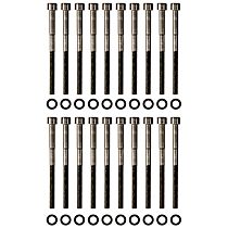 Cylinder Head Bolt, 8 Cyl 5.7L, Head bolts With Washers - 