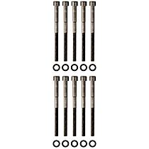 Cylinder Head Bolt, 4 Cyl 2.5L, Head bolts With Washers - 