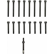 ES 72857 OE Replacement Series Cylinder Head Bolt, Set of 17
