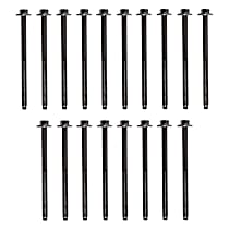 ES 72944 OE Replacement Series Cylinder Head Bolt, Set of 18