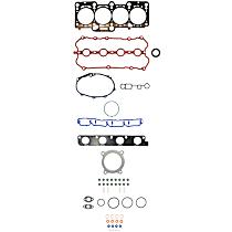 Cylinder Head Gasket, 4 Cyl 2.0L, Molded Rubber Valve Cover Gaskets Included, With Timing Belt, Head Bolt Replacement Recommended, Head Bolts Not Included, Consolidated Design, Premium Valve Stem Seals Included - 