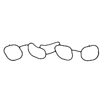 Intake Plenum Gasket - 
