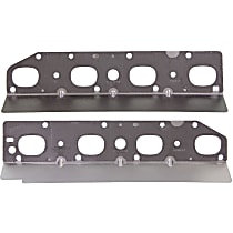 MS 97083 Exhaust Manifold Gasket - Steel core laminate, Direct Fit, Set of 2
