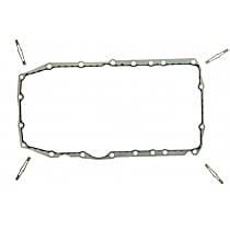 Oil Pan Gasket, 4 Cyl 2.3L, Molded Rubber Gaskets Included - 