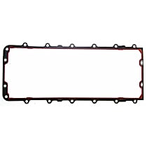 Oil Pan Gasket, 10 Cyl 6.8L, Molded Rubber Gaskets Included - 