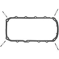 Oil Pan Gasket, 6 Cyl 3.1L, Molded Rubber Gaskets Included - 