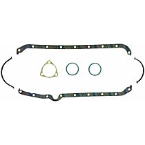 OS 5197 C-4 OE Replacement Series Oil Pan Gasket - Cork and rubber, Direct Fit, Set