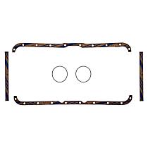 OS 915 C OE Replacement Series Oil Pan Gasket - Cork and rubber, Direct Fit, Set