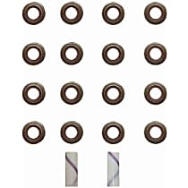 Valve Stem Seal - Direct Fit, Set of 16