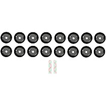 Valve Stem Seal - Direct Fit, Set of 16