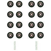 SS 72930 Valve Stem Seal - Direct Fit, Set of 16