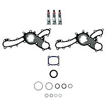Timing Cover Gasket, 6 Cyl 2.5L, Complete mounting set - 