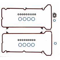 Valve Cover Gasket, Molded Rubber Gaskets Included, With Grommets & Spark Plug Tube Seals, 8 Cyl 4.6L, PermaDry Series - 