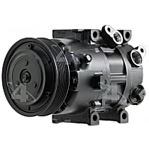 A/C Compressor Sold individually With Clutch, 6-Groove Pulley