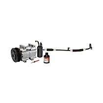 A/C Compressor, With FS10 Compressor, With Clutch, 6-Groove Pulley, 6 Cyl 3.0L - 