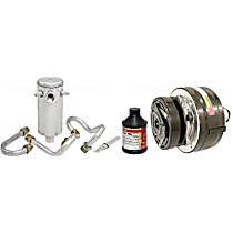 1525NK A/C Compressor, With Clutch, 1-Groove Pulley, PAC-Kits Series
