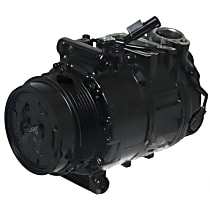 157392 A/C Compressor, With Clutch, 6-Groove Pulley