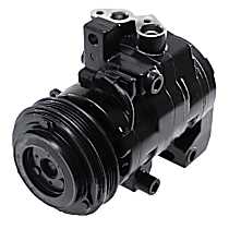 A/C Compressor, with DKS20 Compressor, With Clutch, 4-Groove Pulley, 8 Cyl 5.0L - 