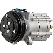 A/C Compressor, with DKV11G Compressor, With Clutch, 5-Groove Pulley, 4-Seasons OE Replacement - 