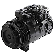 A/C Compressor, with 6SBU16C Compressor, With Clutch, 6-Groove Pulley, 4 Cyl 2.0L - 