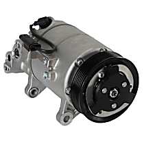 A/C Compressor, with CP01 Compressor, without Clutch Coil, With Clutch, 6-Groove Pulley, 2.0L 4Cyl - 