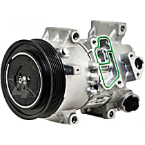 178322 A/C Compressor Sold individually With Clutch, 6-Groove Pulley
