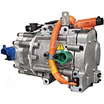 A/C Compressor, with ESC33T Compressor, Without clutch, Not Applicable, 4 Cyl 2.4L, 4-Seasons OE Replacement - 