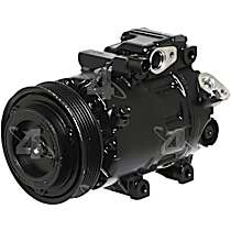 A/C Compressor, with VS18M Compressor, With Clutch, 6-Groove Pulley, 4 Cyl 2.4L, 4-Seasons A/C Compressor - 