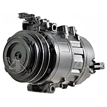 197356 A/C Compressor, With Clutch, 4-Groove Pulley, 4-Seasons OE Replacement