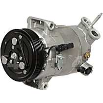 A/C Compressor, with CVC Compressor, With Clutch, 5-Groove Pulley, 2.5L 4Cyl, 4-Seasons A/C Compressor - 
