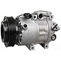 A/C Compressor, with VS18M Compressor, With Clutch, 6-Groove Pulley, 4 Cyl 2.4L, 4-Seasons OE Replacement - 