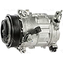 A/C Compressor, with 7SBH17 Compressor, With Clutch, 6-Groove Pulley, 4 Cyl 2.4L, 4-Seasons OE Replacement - 