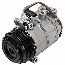 198322 A/C Compressor, With Clutch, 6-Groove Pulley