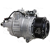 A/C Compressor Sold individually With Clutch, 8-Groove Pulley