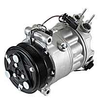 A/C Compressor, with PXC16 Compressor, From Chassis/VIN GA273529, With Clutch, 6-Groove Pulley, 3.0L - 