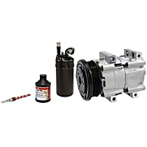 A/C Compressor, 4-Door, Sedan, with FS10 Compressor, With Clutch, 6-Groove Pulley, 2.0L - 