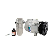 A/C Compressor, with V5 Compressor, With Clutch, 6-Groove Pulley, 6 Cyl 3.8L - 