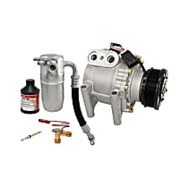 A/C Compressor, With TRSA12 Compressor, With Clutch, 6-Groove Pulley, 6 Cyl 4.2L - 