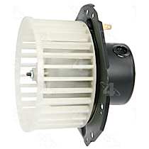 Blower Motor, with Wheel, without AC, Use when replacing a one terminal motor, OE Replacement Series - 