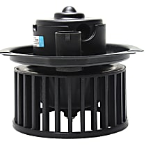 Blower Motor, with Wheel, with AC, Use when replacing a two terminal motor, OE Replacement Series - 