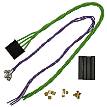 Direct Fit HVAC Blower Motor Resistor Connector, Sold Individually