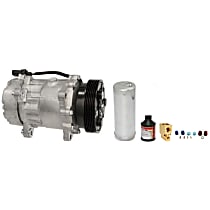 A/C Compressor, with SD7V16 Compressor, From Chassis 8NY030001, With Clutch, 6-Groove Pulley - 