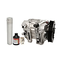 A/C Compressor, with DCS171C Compressor, With Clutch, 6-Groove Pulley, 4 Cyl 2.5L - 