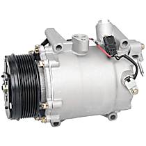 A/C Compressor, with TRSE09 Compressor, With Clutch, 7-Groove Pulley, PAC-Kits Series - 