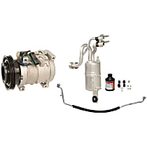 5169NK A/C Compressor, With Clutch, 4-Groove Pulley, 4, 2.4