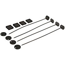 Cable Ties - Black, Direct Fit, Kit