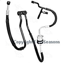 A/C Refrigerant Hose, 4.6L, To 4/23/98, O-Ring Fitting at Accumulator End - 